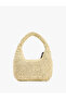 Beaded Straw Handbag - 3