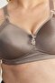 Wireless Snap-On Gathering Bra Cc869 Mink - 7