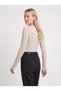 Women's Modal Long Sleeve Finger-Hole Crew Neck Slim Fit Bodysuit - 4