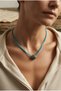 Handmade Turquoise Natural Stone Special Design Necklace - 2