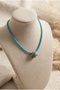 Handmade Turquoise Natural Stone Special Design Necklace - 3