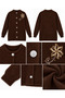 Floral Stone Printed Knitwear Cardigan - 2