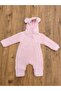 Winter Welsoft Baby Romper – Adorable Zippered Warm Baby Sleeping Bag with Hooded Teddy Bear Ears, Swaddle and Outerwear - 7