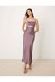 Rochie midi ASOS, mov