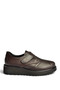 Z555251003 Brown Genuine Leather Casual Women's Shoes - 3