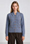 Buttoned Soft Knitwear Cardigan 4423 Lki̇0069 Light Blue - 6