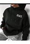 Mooda 3 Threaded Unisex Oversize Hooded Sweatshirt - 2