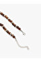 Stone Charmed Beaded Necklace - 3