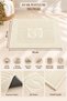 Foot Towel Bath Mat 100% Cotton 50X70 cm 6 Color Options Foot Patterned - 3
