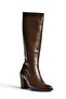 V965012509 Brown Thick Heeled Women's Boots - 5