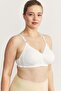 Wireless Snap-On Gathering Bra Cc869 White - 5
