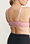 Wireless Snap-On Gathering Bra Cc867 Dusty Rose - 6