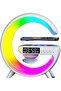 Smart Light Sound Machine with Wireless Charging, White
