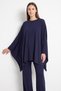 Asymmetrical Cut Suit 202706 - Dark Blue - 2