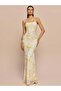 Rochie maxi , crem