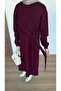 Side Tie Long Dress - 8