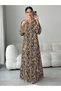 Rochie maxi , mix culori - 6
