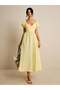 Rochie midi , galben - 5