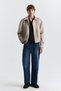 Hidden Zipper Faux Suede Coat - 2