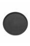 Serving Tray – Premium Non-Slip Fiberglass – Round with Reinforced Stainless Steel Edge - 40cm