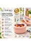 400ml 100% Platinum Silicone Round Storage Container, Clear Window Lid, Bpa Free, Microwave Freezer Safe, Reusable Food Container - 4