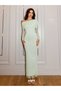 Rochie maxi , verde - 4