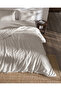 Pierrette Double 100% Cotton Coco Crep Printed Sheet and Duvet Cover Set - Beige - 2