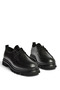 Z555261103 Black Genuine Leather Women's Shoes - 7