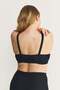Wireless Snap-On Gathering Bra Cc867 Black - 5