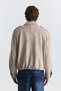 Hidden Zipper Faux Suede Coat - 6