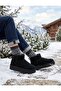 Women's Thick Heeled Fur-Lined Boots, Cold Resistant