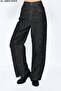 Stone Leopard Pattern Jean Jeans