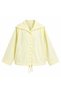 Collar Button Detailed Design Jacket