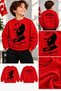 Ataturk Printed Red Children's Sweatshirt