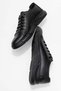Genuine Calfskin, Elastic, Laceless, Stitched, Inner and Outer Leather Men's Shoes - 5