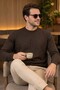 Cotton Basic Thin Men's Knitwear Sweater - 2