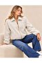 New Season Premium Quality Zippered Cashmere Bomber Women's Jacket - 4