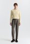 Tapered Fit Double Pleated Trousers - 2