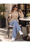 Women's Stand Collar Belted Short Trench Coat - 2