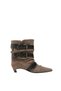 Allbucks Stradi *Various Short Pointed Heeled Belted Leather Boots Abstr00057 - 3