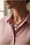 Handmade Afghan Natural Stone Special Design Necklace with Cat Figure - 4