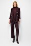 Women's Cover Pocket Double Sleeve Jacket Plum - 4