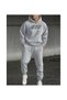 Unisex Crazy Printed Oversize Sweatshirt and Sweatpants 2-Piece Set