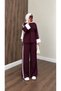 Women's Hijab Striped Waist-Tie 2-Thread Top and Bottom Tracksuit Set |   Comfortable Suit for Daily Use |   Striped Detailed Top and Bottom Sport Set |   Modern and Comfortable Hijab Clothing Set Model