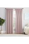Solid Thermapanel Single Window Curtain Panel, 54 in x 54 in, Taupe