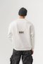 Project Print Detailed Oversize Crew Neck Men's Sweatshirt - 4