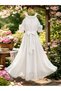 Rochie maxi , alb - 3