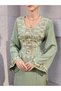 Rochie maxi , verde - 3