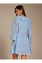 Rochie mini , albastru - 7