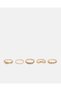 Women Gold Embellished Ring Set (5 Piece)